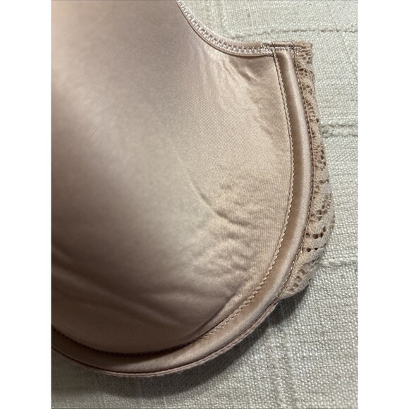Chantelle T-Shirt bra C13B60 C Jolie Memory Foam size 32Ddd Nude Custom Coverage - Picture 8 of 9